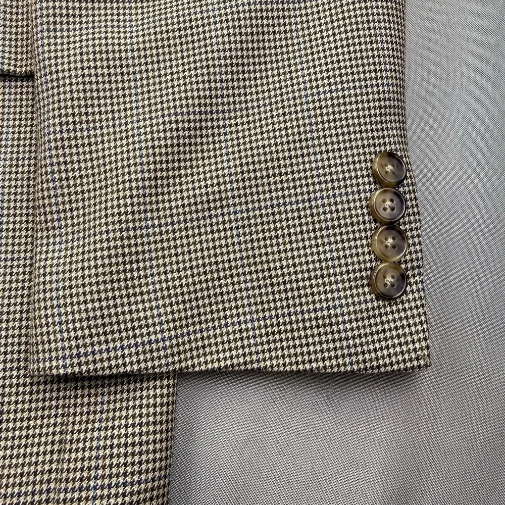 Ralph Lauren Blazer Mens 48R Brown Tan Herringbone Sport Coat‎ Two Button Jacket